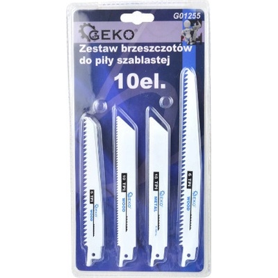GEKO Pilové listy do ocasní pily 10ks 02206