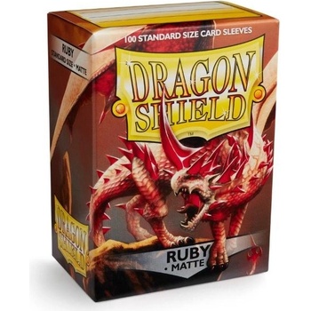 Dragon Shield obaly 100ks MATTE RUBY