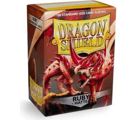 Dragon Shield obaly 100ks MATTE RUBY