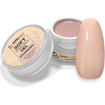 Expa nails Uv Led gel podkladová báze se skelnými vlákny Soft Fiber stunning 15 g