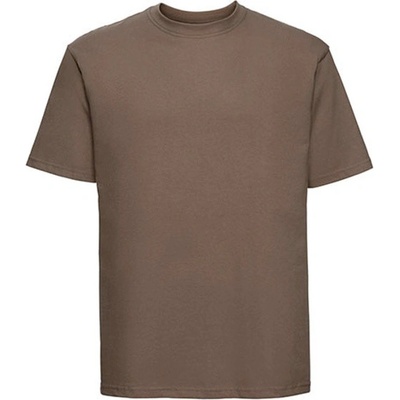 Russell klasické tričko R-180M-0 mocha