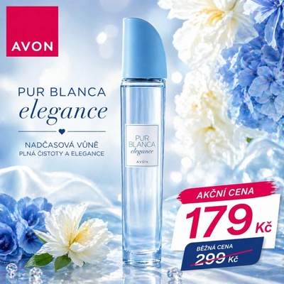 Avon Pur Blanca Elegance toaletní voda dámská 50 ml