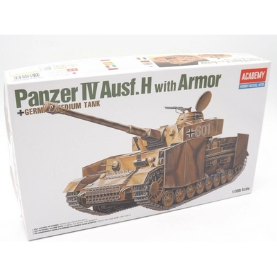 Academy Model Kit tank 13233 GERMAN PANZER IV H W/ARMOR 1:35