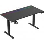 Huzaro Hero 8.7 RGB Електрическо геймърско бюро, черно (HZ-HERO 8.7 RGB)