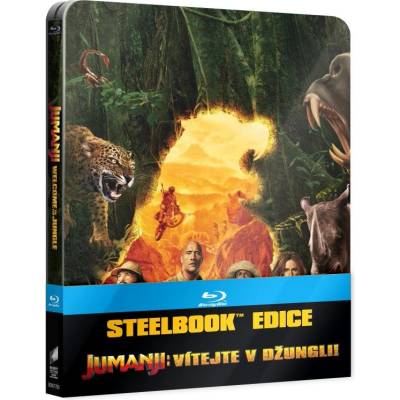 Bontonfilm a. s Джуманджи: Добре дошли в джунглата - Blu-ray (SteelBook International Artwork) (020433)