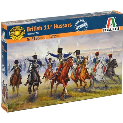 Italeri Britský husársky pluk č. 11 krymská vojna 1:72