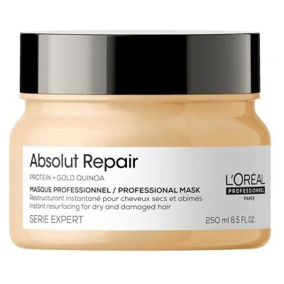 L'Oréal Absolut Repair Professional Mask маска за регенерация на силно изтощена коса 250 ml за жени