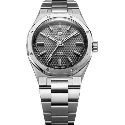 Nivada Grenchen F77 SST Grey MK2 Stainless Steel Bracelet