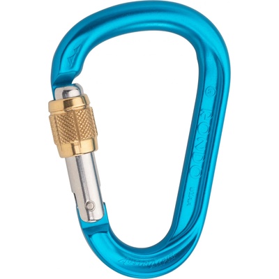 AustriAlpin HMS карабинер Austrialpin HMS Rondo Aluminium Screwdriver 23 kN HMS carabiner - Azure Anodized - размер One Size (323-0221-0111)