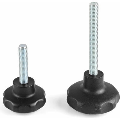 Šroub ovládací hvězdice černý - 40mm/M8x30mm – Sleviste.cz