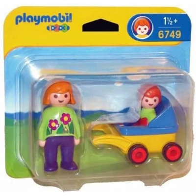 Playmobil Майка с бебе и детска количка Playmobil 6749 (290424)