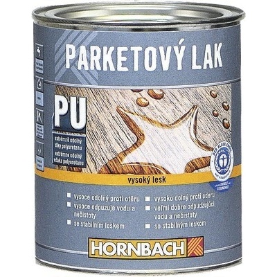 Hornbach parketový lak 0,75 l bezfarebný, lesklý