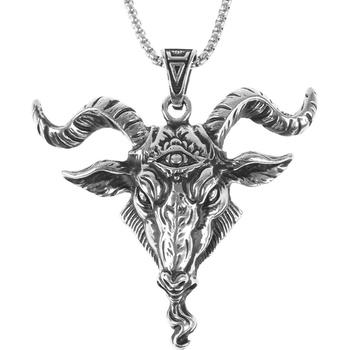 FALON чокър Baphomet Eye - PSY1100
