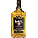 Whisky Label 5 40% 0,7 l (holá láhev)