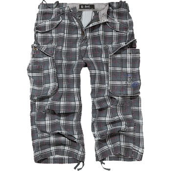 Image 1 of Brandit Мъжки 3/4 карго панталони в тъмносиво Brandit darkgrey/purpleBW-2003-21 - Тъмносив, размер XXL