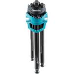 MAKITA Комплект ъглови (шестостенни) отвертки makita с сферична глава 1.5/2/2/5/3/4/5/6/8/10 мм, 9 бр. b-65894 (b-65894)