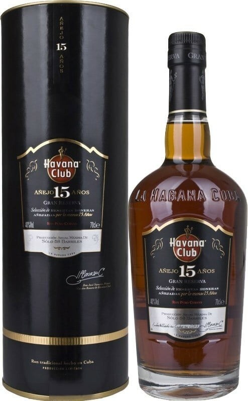 Havana Club 15 Years Old 700ml 40% - Fine Spirits CY