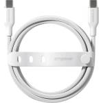 PanzerGlass Кабел PanzerGlass - Racing, USB-C/USB-C, 2 m, Silver White (5715685027642)