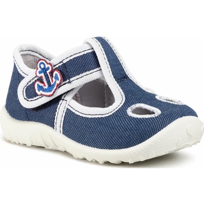 Superfit detské papuče repík modrý