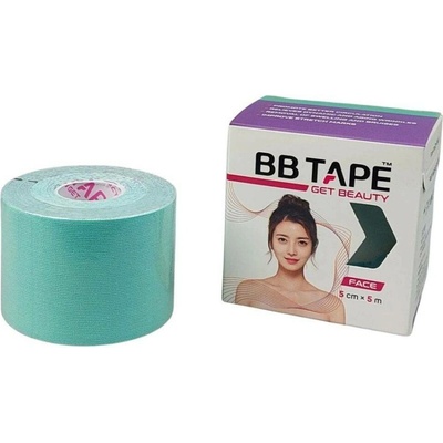 BB Tape Tejp na obličej Zelená pastelová 5 cm x 5 m