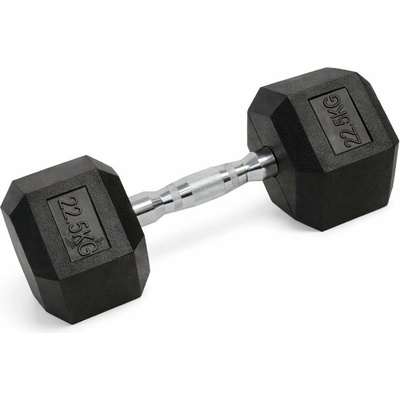KUBIsport Jednoruká šesťhranná činka HEX 22,5 kg