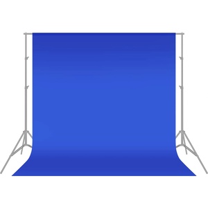 Neewer 6x9ft/1.8x2.8m Photo Studio 100% Pure Polyester Foldable Backdrop Background for Photography, Video and TV (Backdrop Only) - Blue - BD-0609 (BD-0609)