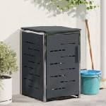 vidaXL Съхранение на контейнер for 1 Bin 240L Антрацит (42028996)