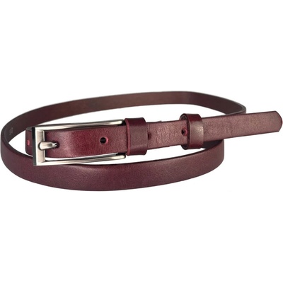 Penny Belts kožený opasek 15-1-95 bordo