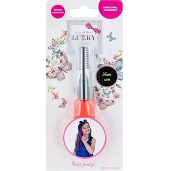 Lukky Lukky: Боя за коса - неоново червено (T11935)