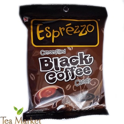 Esprezzo kávové cukríky Black Coffee plnené 150 g