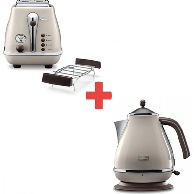 Set De'Longhi Icona Vintage KBOV2001.BG + CTOV2103.BG