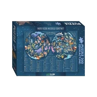 Artglob Puzzle 200 - Young Explorers Sky Map
