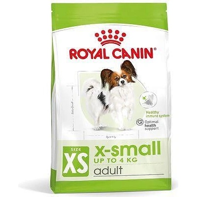 Royal Canin X-Small Adult- суха храна за пораснали кучета над 10 месеца, от много малки породи до 4 кг- 500гр