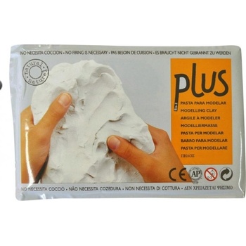 Keramická hmota Plus bez výpalu 5 kg přírodní bílá