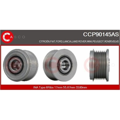 Řemenice, generátor CASCO CCP90145AS