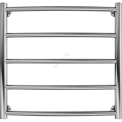 Mario Radiators Отопляема лира за баня CLASSIC 102W/230V 50x53 см неръждаем/лъскав хром (MR0005)