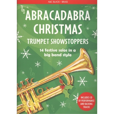 Abracadabra Christmas Showstoppers + CD trumpeta trubka vánoční koledy a písničky