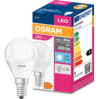 Osram CL P40 E14 5,5W studená biela