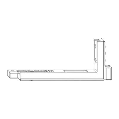 WINKHAUS křídlové ložisko FL.IF.RSodsazení 13 mm 130 kg pravé stříbrné