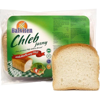 BALVITEN - Chléb PKU - světlý - nízkobílkovinný PKU, 300g