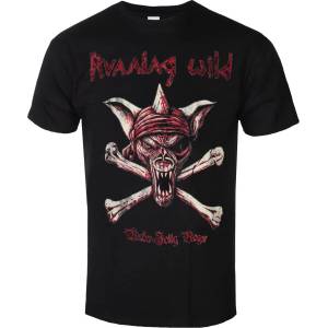 Plastic head Мъжка тениска running wild - under jolly roger - plastic head - ph11637