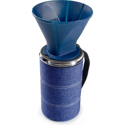 GSI Outdoors Prekvapkávač na kávu s hrnčekom JavaDrip modrá 887 ml