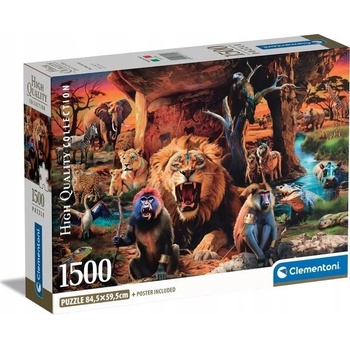 Image 1 of Clementoni 1500 pcs. CB HQC The Tribal Society