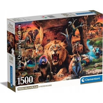 Clementoni 1500 pcs. CB HQC The Tribal Society