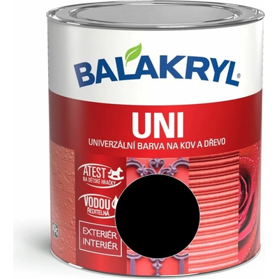 Balakryl Uni Mat 0,7 kg čierna
