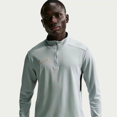 Nike Academy Drill Top Mens - Grey/Gold
