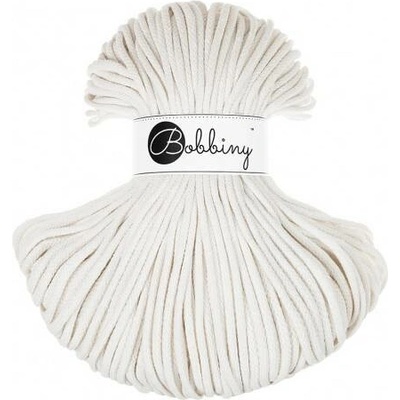 Bobbiny šňůry 5 mm Smetanově bílé (Off white)