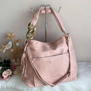 Image 1 of Дамска Розова Чанта - Модел 1036