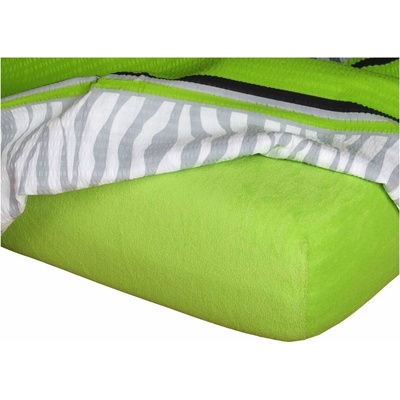 Dadka froté prostěradlo kiwi 80x140x10