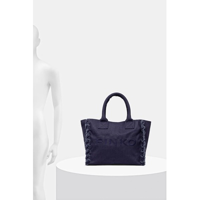 PINKO шопинг чанта дамска от деним (106673.A3A4)